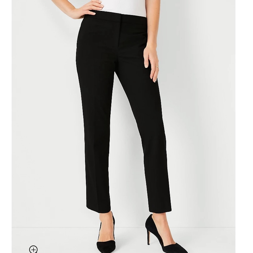 Ann Taylor Loft Julie Black Skinny Pant Size 2
